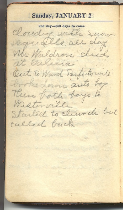 Roberta Hopkins' Diary 1927 (p. 8)