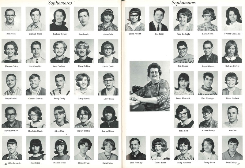 Big Walnut High School Year Book. 1966:The Flame(26)