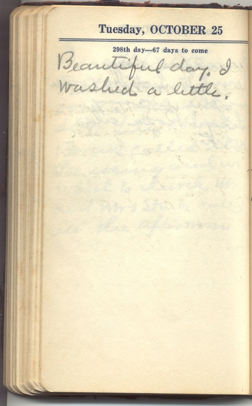 Roberta Hopkins' Diary 1927 (p. 304)