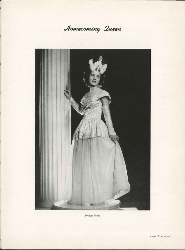 Big Walnut High School Yearbook. 1951: The Flame (54)