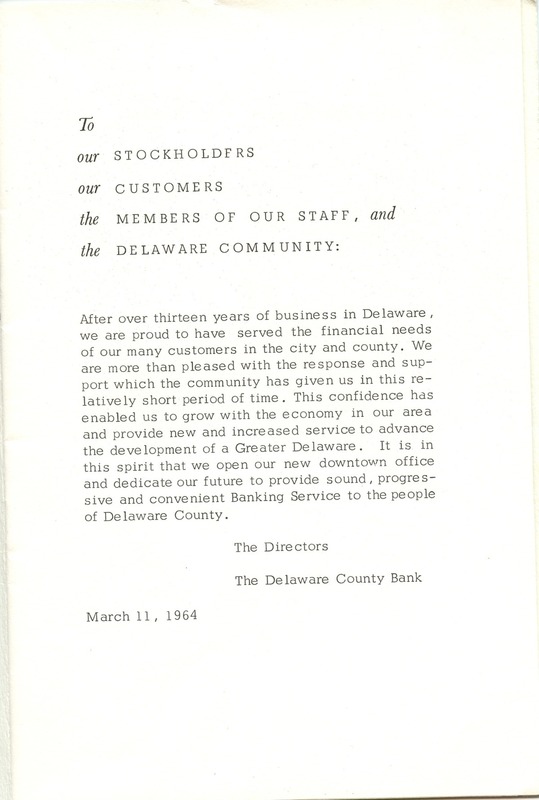 Delaware County Bank (p. 2)