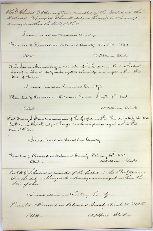 Marriage Records Vol.1 1835-1845 (p. 555)