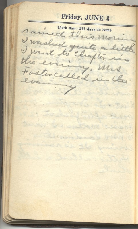 Roberta Hopkins' Diary 1927 (p. 160)