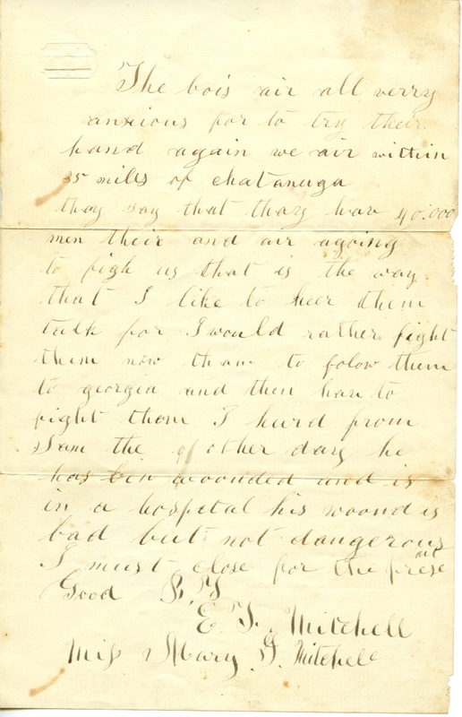 Mitchell Family Civil War Letters (p. 48)