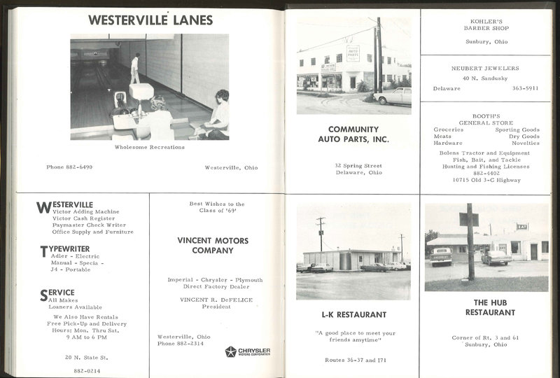 Big Walnut High School Yearbook. 1969: The Flame (p.96)