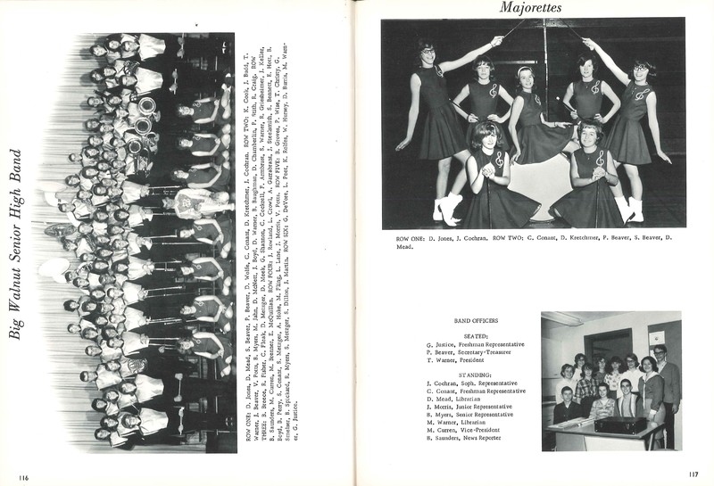 Big Walnut High School Year Book. 1966:The Flame(61)