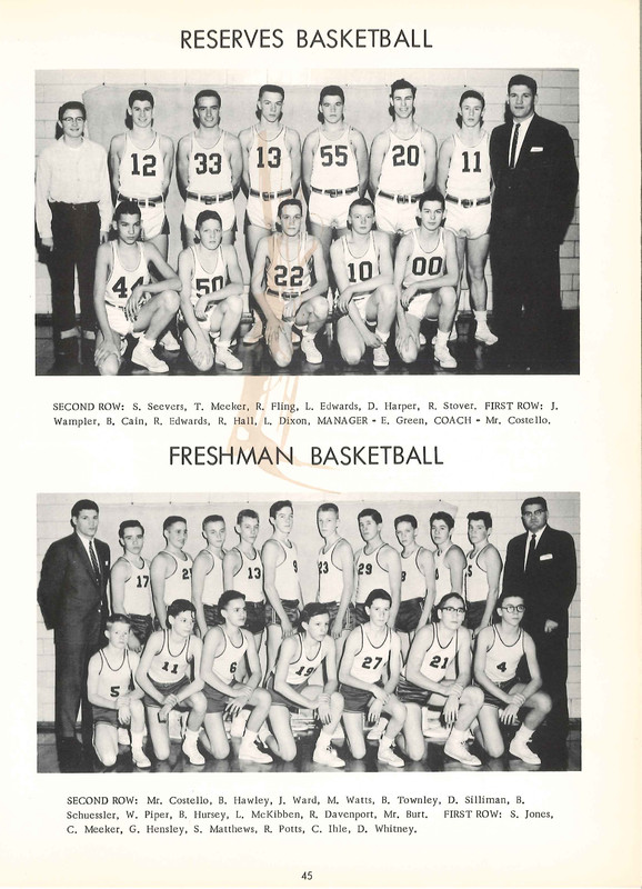 Big Walnut High School Yearbook. 1957: The Flame  (48)