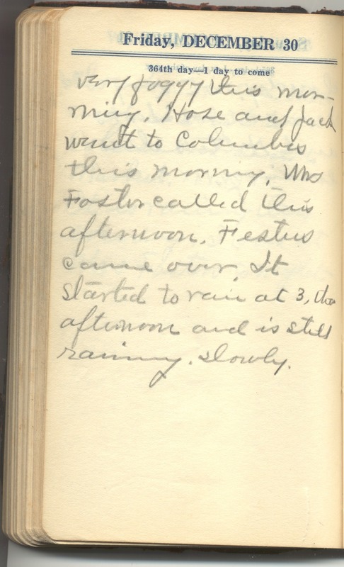 Roberta Hopkins' Diary 1927 (p. 370)