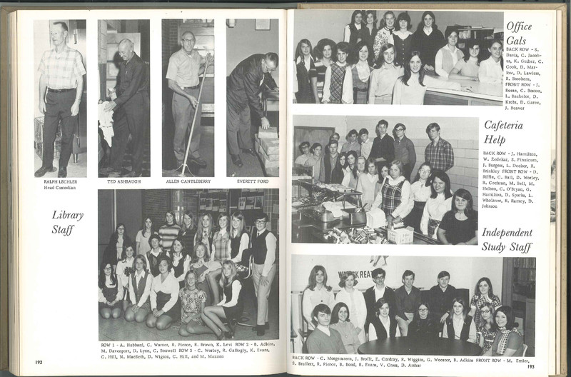 Big Walnut High School Yearbook. 1971: The Eagle (99)