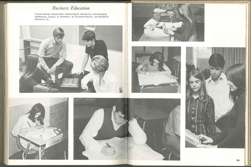 Big Walnut High School Yearbook. 1971: The Eagle (104)