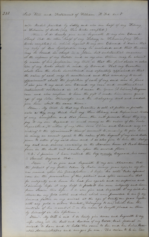 Delaware County Ohio Will Records Vol. 3 1850-1859 (p. 334)