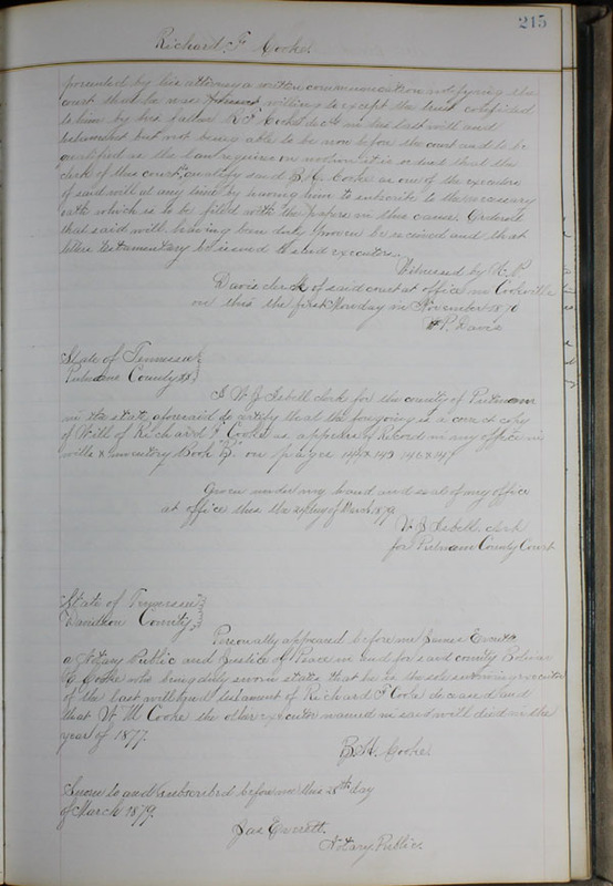 Delaware County Ohio Will Records Vol. 6 1876-1883 (p. 272)