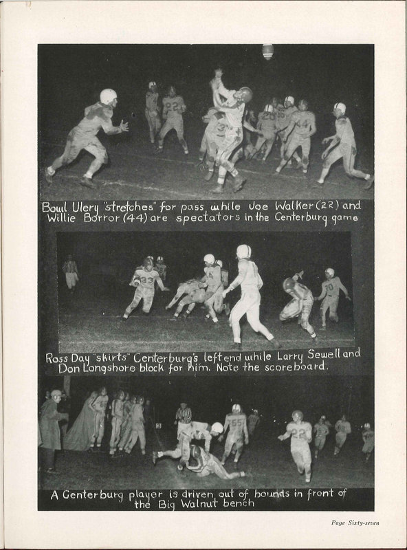 Big Walnut High School Yearbook. 1951: The Flame (72)