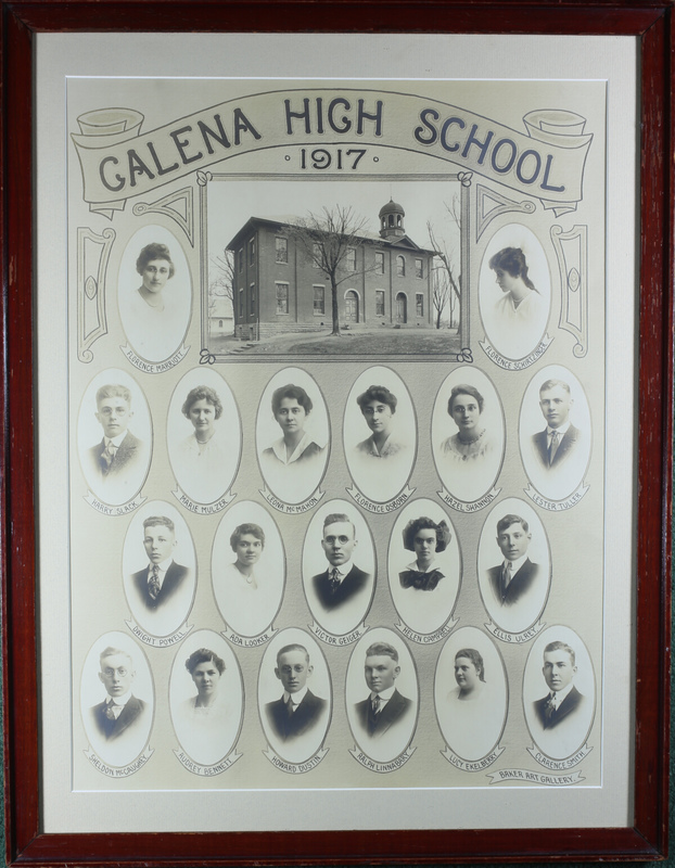 Galena High School Graduating Class 1917