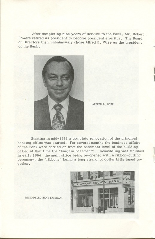 Delaware County Bank 1950-1975 (p. 9)