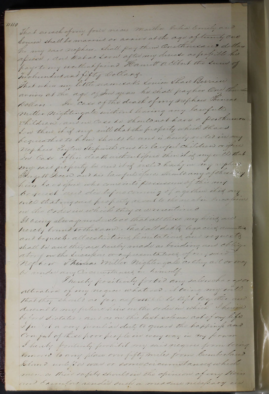 Delaware County Ohio Will Records Vol. 2 1835-1850 (p. 483)