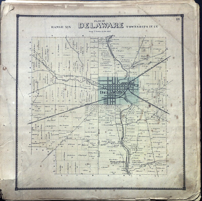 Atlas of Delaware Co., Ohio 1866 (p. 14)