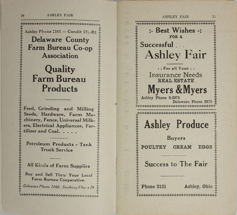 Ashley Fair and Junior Fair Combined (p. 14)