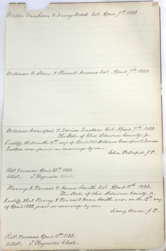 Marriage Records Vol.1 1835-1845 (p. 47)