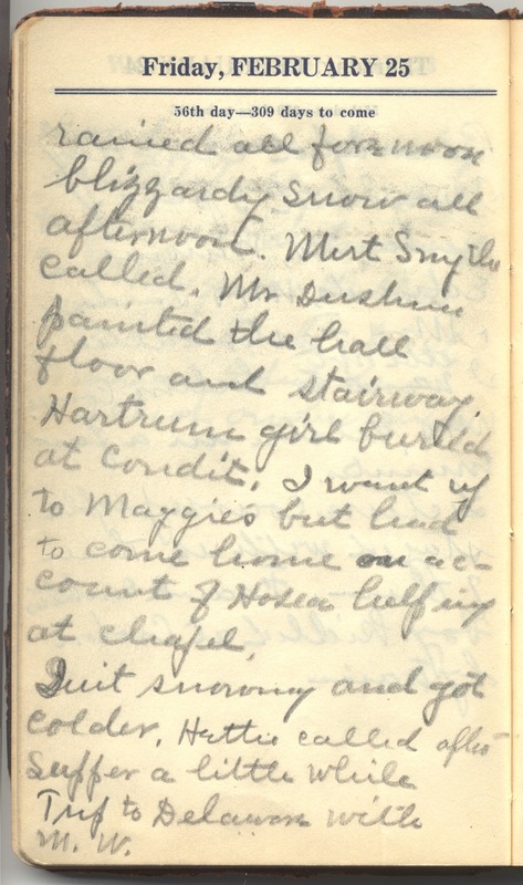 Roberta Hopkins' Diary 1927 (p. 62)