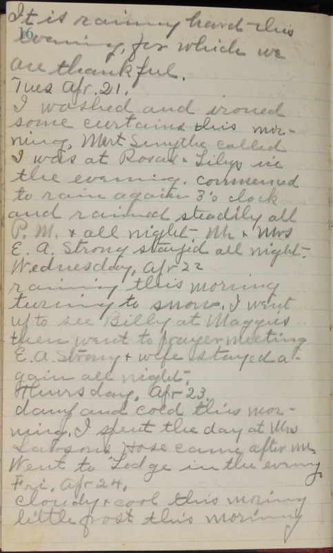 Roberta Hopkins' Journal, 1931-1933 (p. 19)