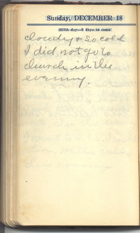 Roberta Hopkins' Diary 1927 (p. 358)