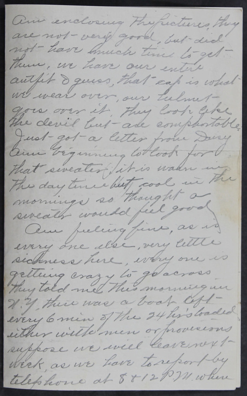 Charlie C. Bricker World War I Letters (p. 54)