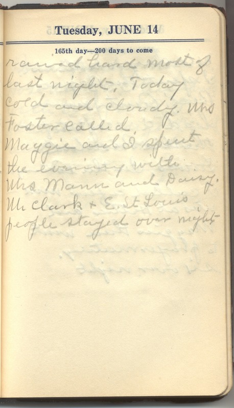 Roberta Hopkins' Diary 1927 (p. 171)