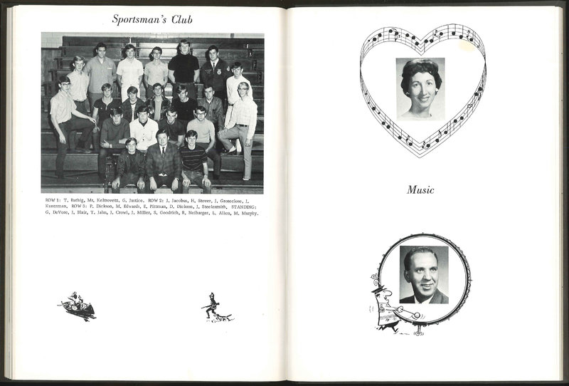 Big Walnut High School Yearbook. 1969: The Flame (p.67)