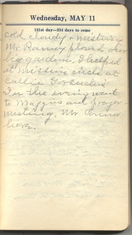 Roberta Hopkins' Diary 1927 (p. 137)