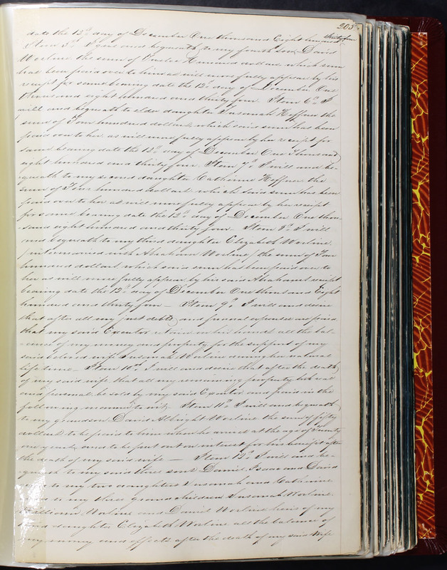 Delaware County Ohio Will Records Vol. 2 1835-1850 (p. 250)