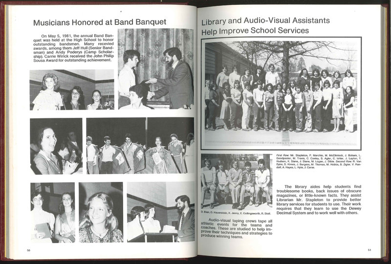 Big Walnut High School Yearbook. 1981: Eagle (p. 28)