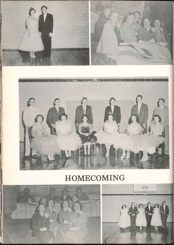 Big Walnut High School Yearbook. 1955: The Flame (p. 14)