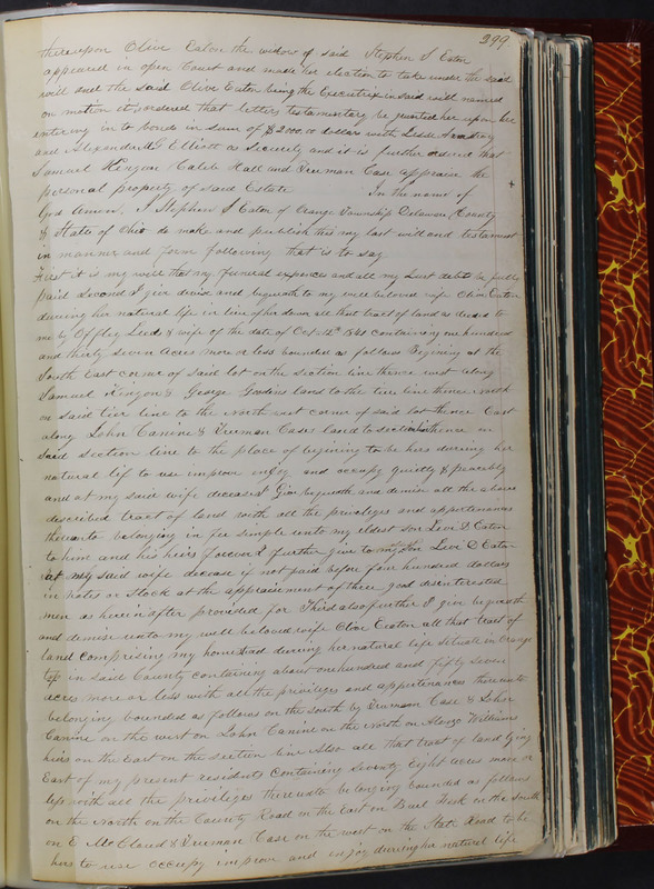 Delaware County Ohio Will Records Vol. 2 1835-1850 (p. 344)