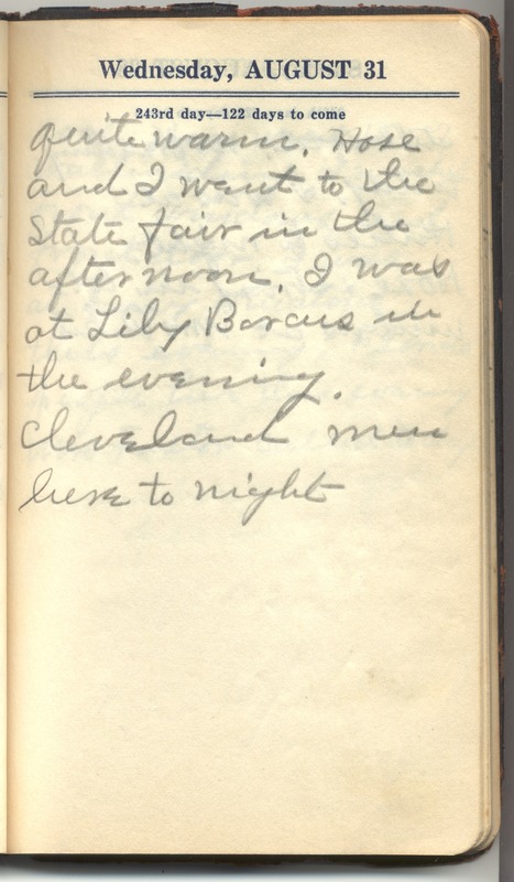 Roberta Hopkins' Diary 1927 (p. 245)