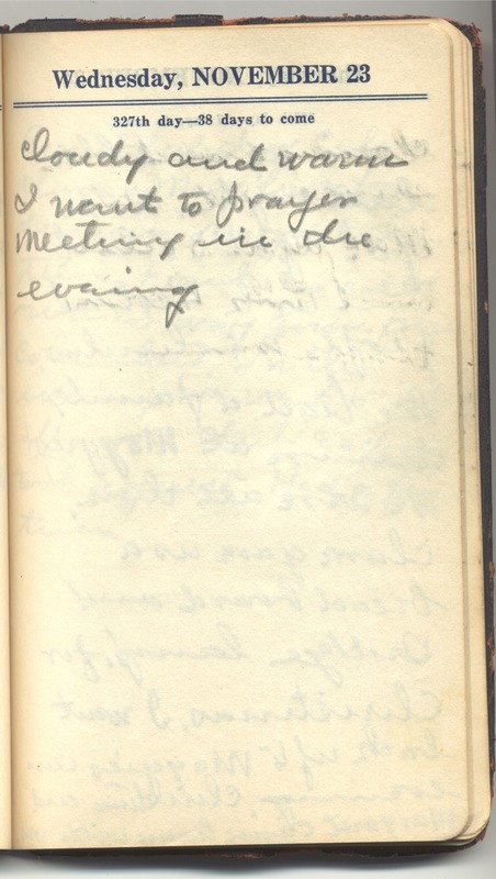 Roberta Hopkins' Diary 1927 (p. 333)