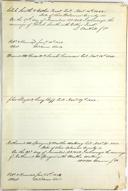 Marriage Records Vol.1 1835-1845 (p. 363)