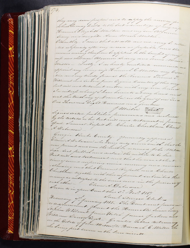 Delaware County Ohio Will Records Vol. 2 1835-1850 (p. 219)