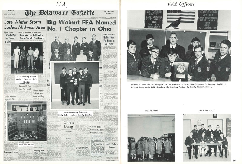 Big Walnut High School Year Book. 1966:The Flame(67)