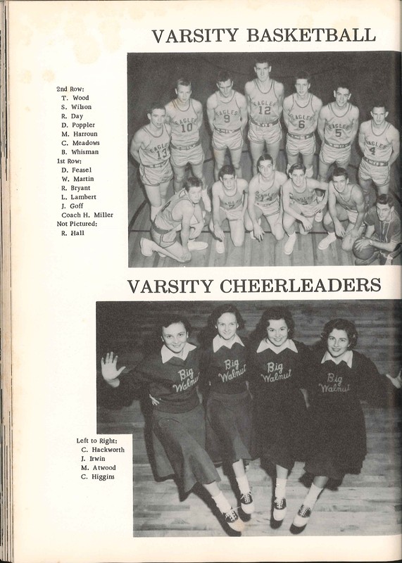 Big Walnut High School Yearbook. 1955: The Flame (p. 38)