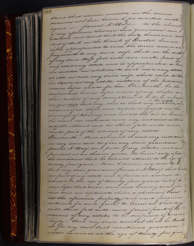 Delaware County Ohio Will Records Vol. 2 1835-1850 (p. 187)