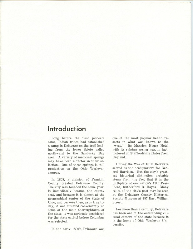 Welcome to Delaware, Ohio (1970) (p.3)