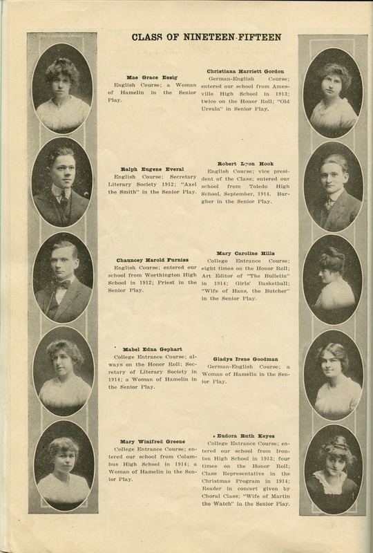 Delaware High School Bulletin 1915 (p. 38)