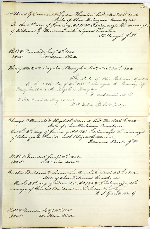 Marriage Records Vol.1 1835-1845 (p. 369)