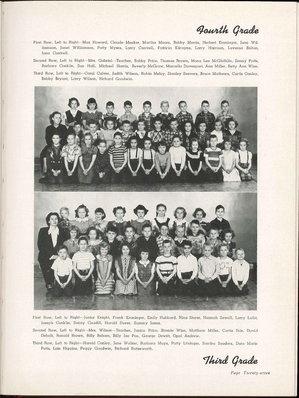 Big Walnut High School Yearbook. 1951: The Flame (32)