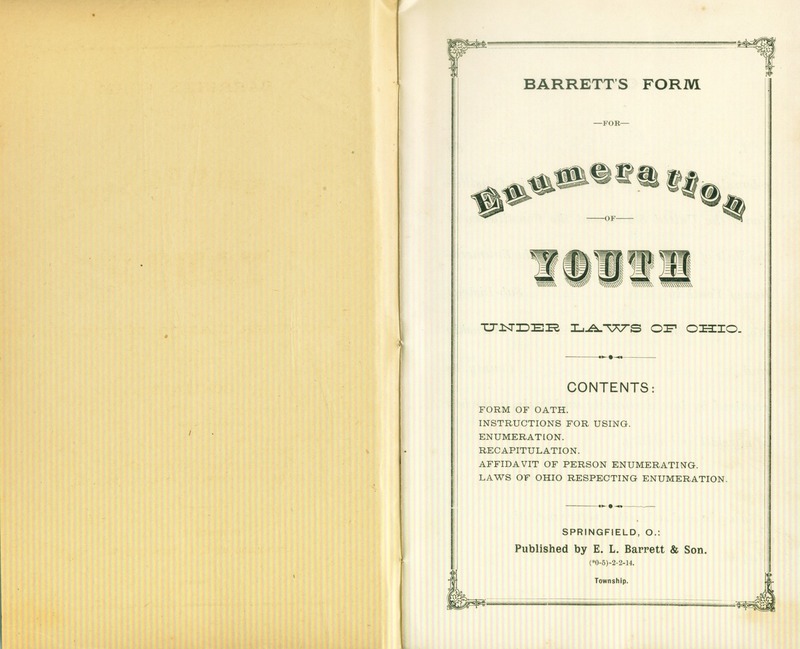 Harlem Township Enumeration of Youth Sub-District 5, July 27th, 1893 (p. 2)