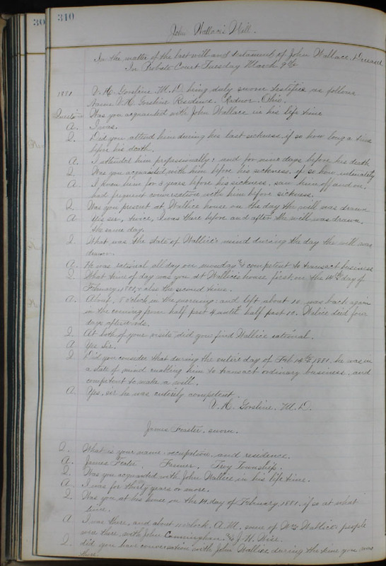 Delaware County Ohio Will Records Vol. 6 1876-1883 (p. 365)