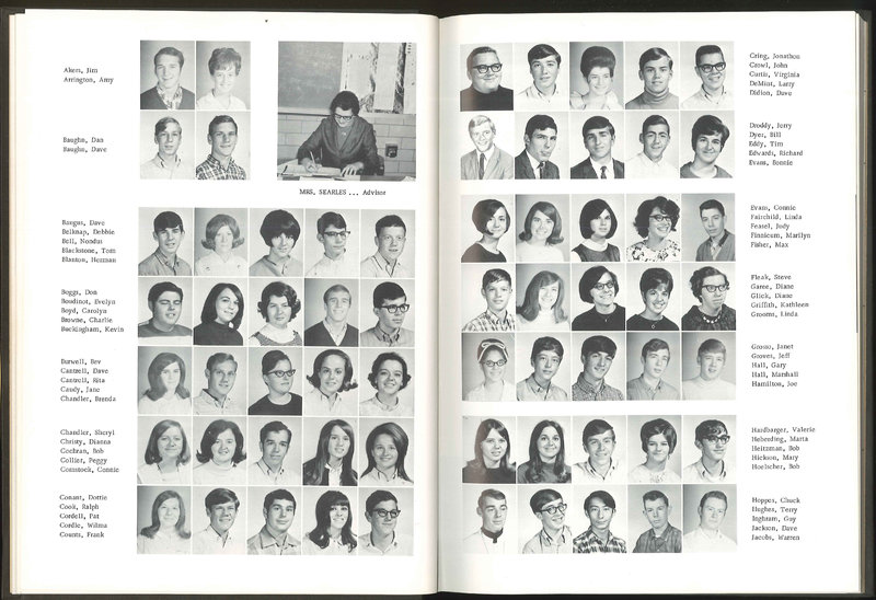 Big Walnut High School Yearbook. 1969: The Flame (p.22)