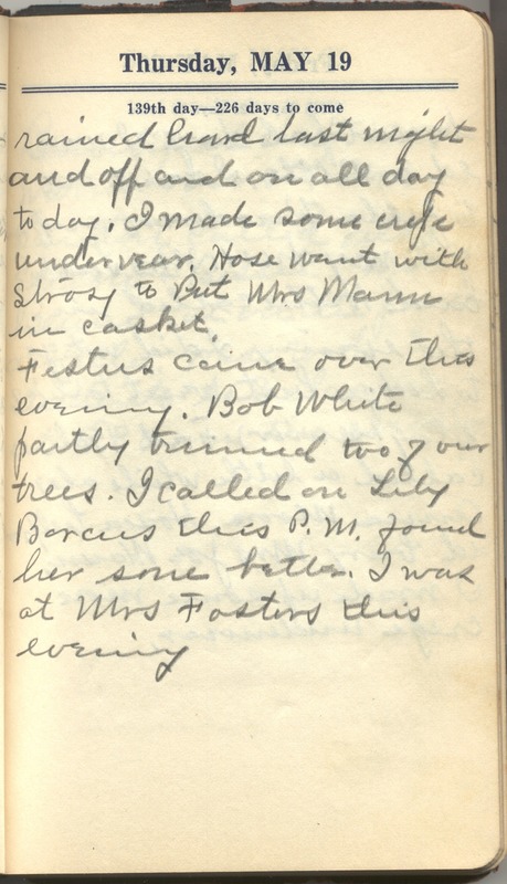 Roberta Hopkins' Diary 1927 (p. 145)