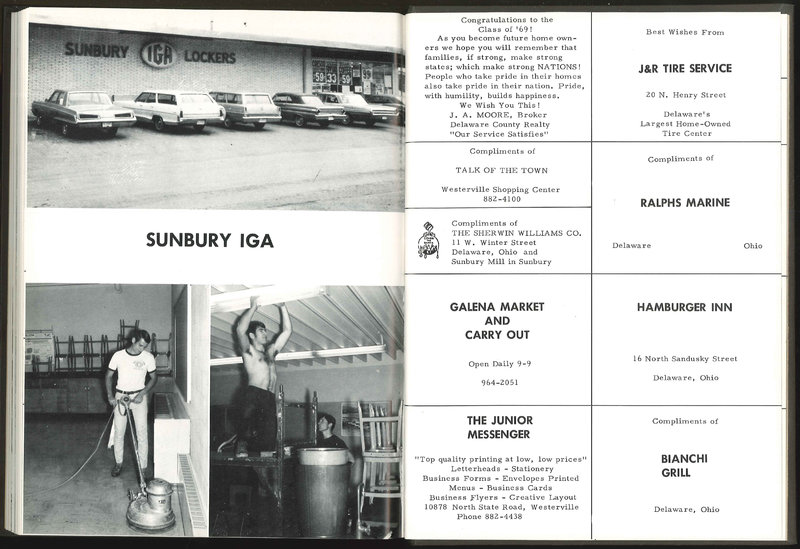 Big Walnut High School Yearbook. 1969: The Flame (p.91)